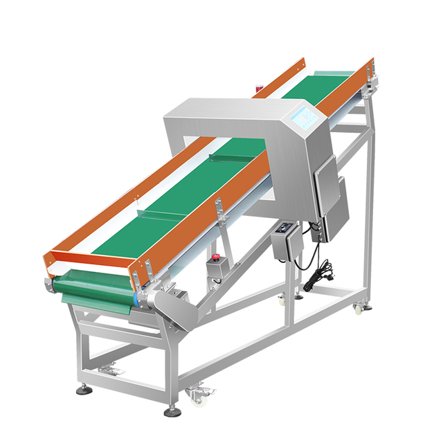 Inclined Metal Detector for Laundry Applications