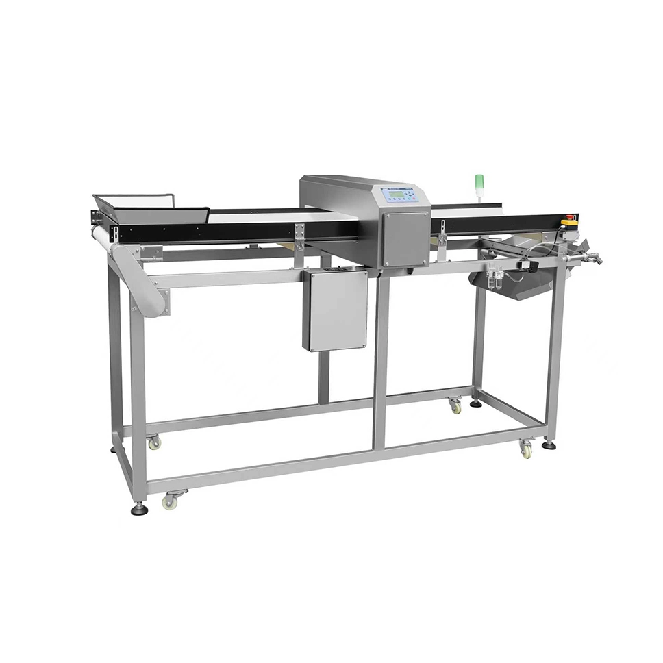 Metal Detector with Flap Rejection for Bulk Materials