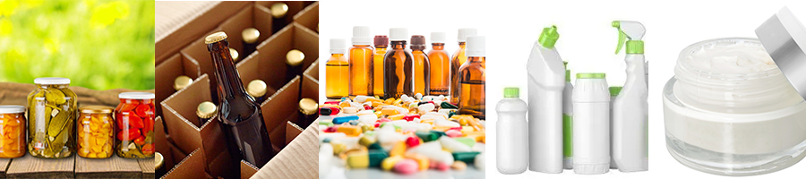 metal detector with clamping mechanism for bottles-application