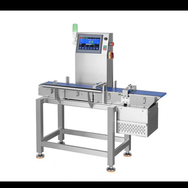Checkweigher with Downward Air Blow Rejection