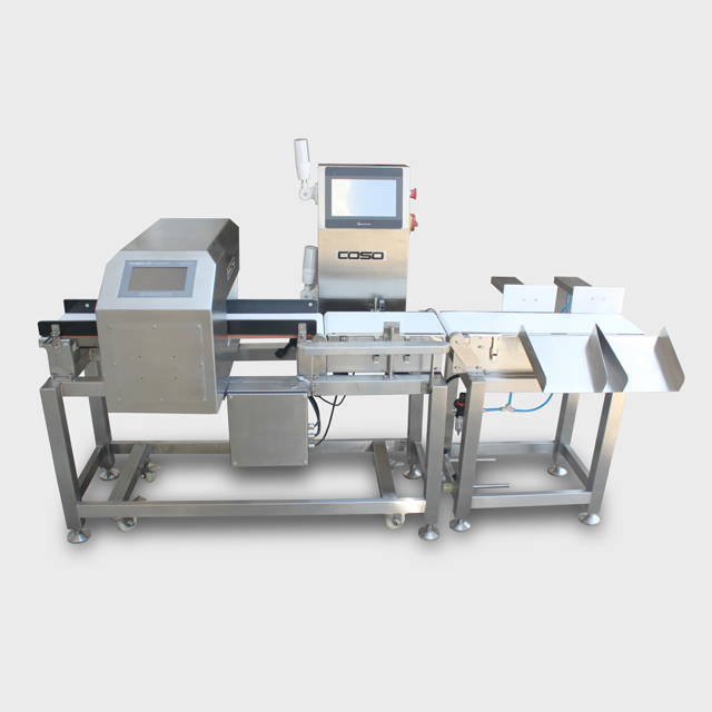 Semi Automatic Food Checkweigher With Metal Detector