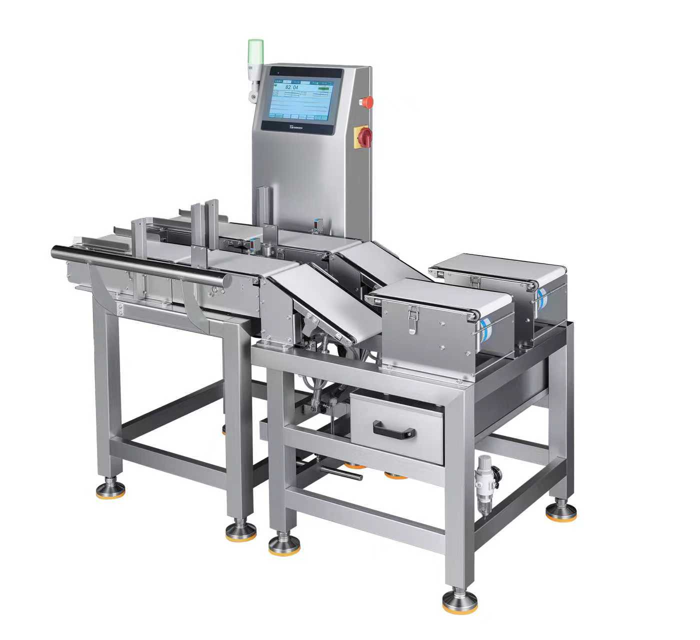 Dual-Lane Checkweigher for Boxed and Bagged Products