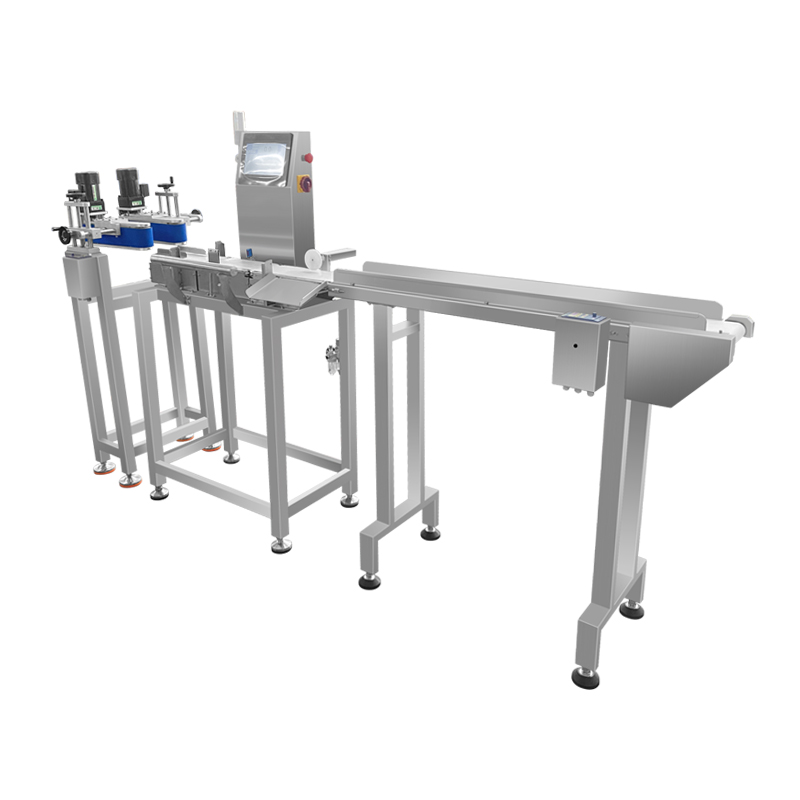 Bottled Checkweigher with Clamping Mechanism 