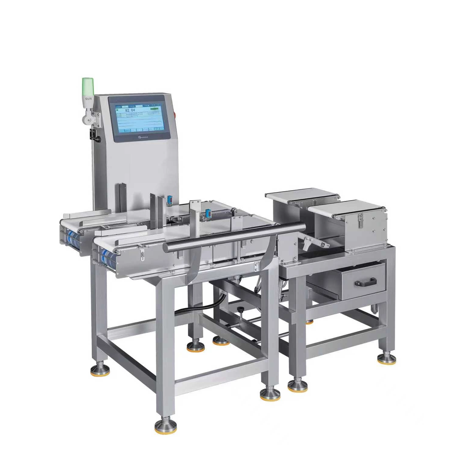 Dual-Lane Checkweigher for Boxed and Bagged Products