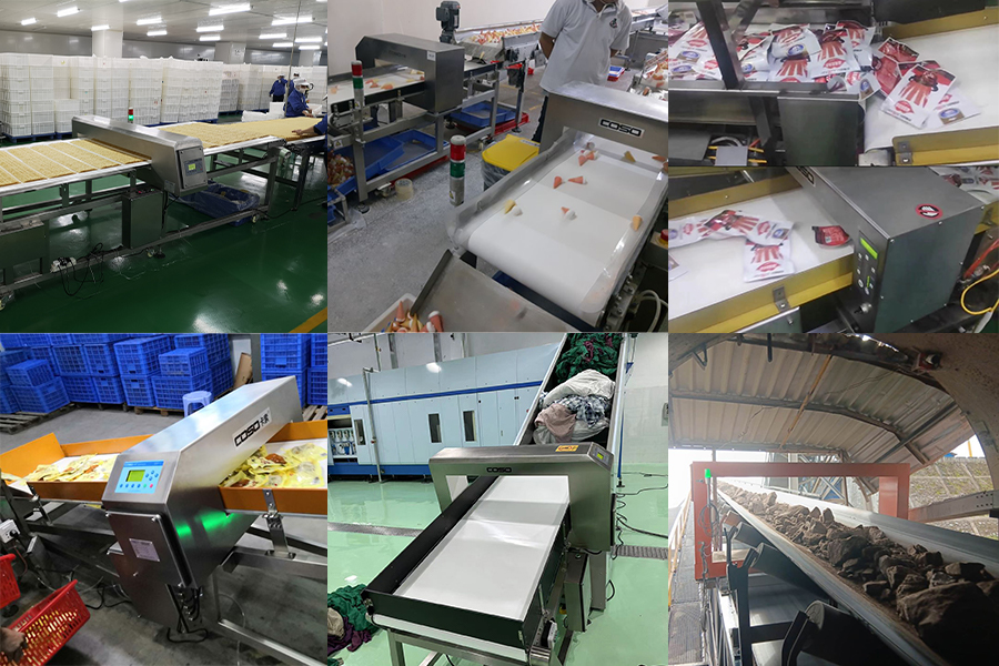 金检机现场应用