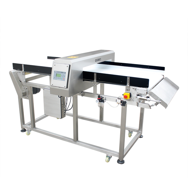 Automatic Conveyor Belt Metal Detector for Packaging Industry Box Pouch Bag