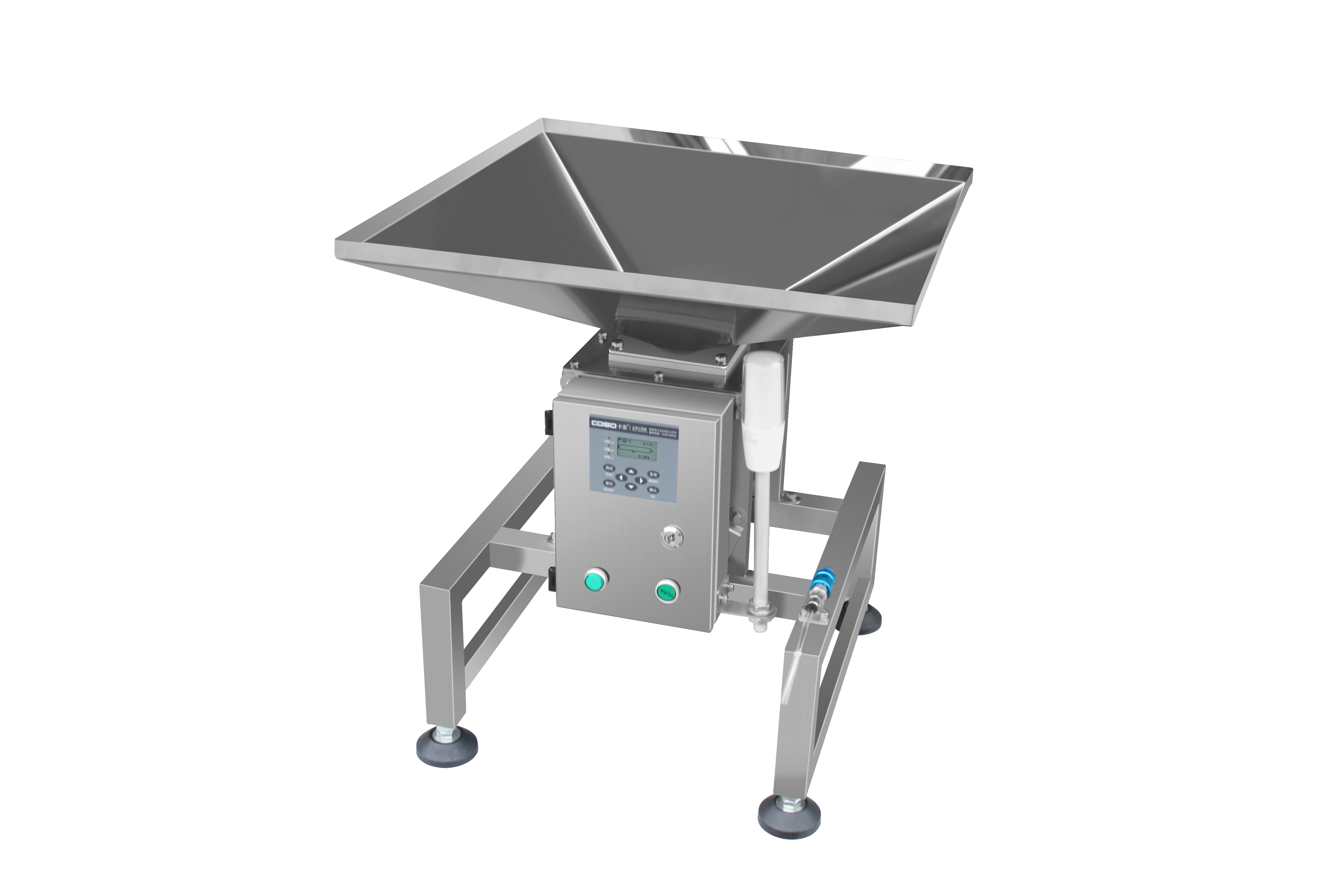 metal separator for plastic connector and injection mold parts 