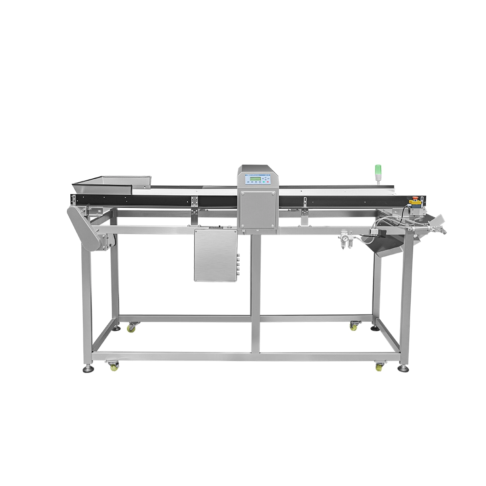 Metal Detector with Flap Rejection for Bulk Materials