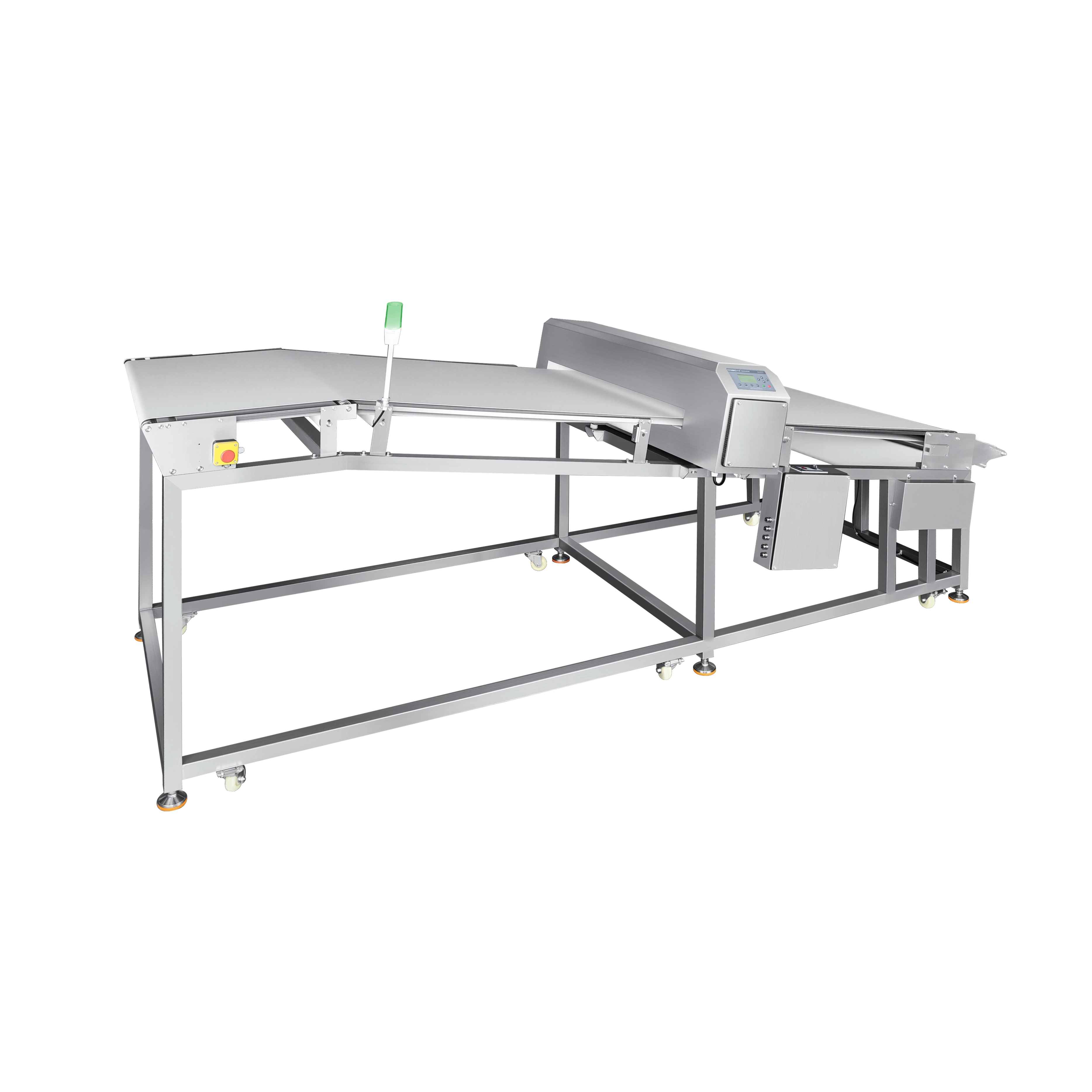 Inclined Metal Detector for Bakeed Goods 