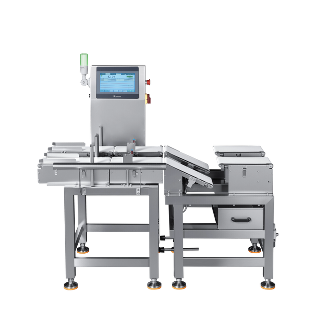 Dual-Lane Checkweigher for Boxed and Bagged Products
