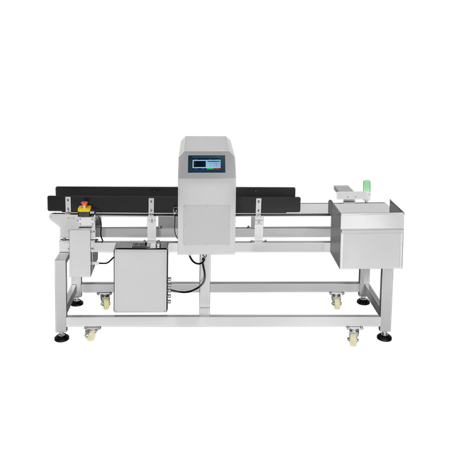 Metal Detector with Pusher Rejection for Medium Sized Products