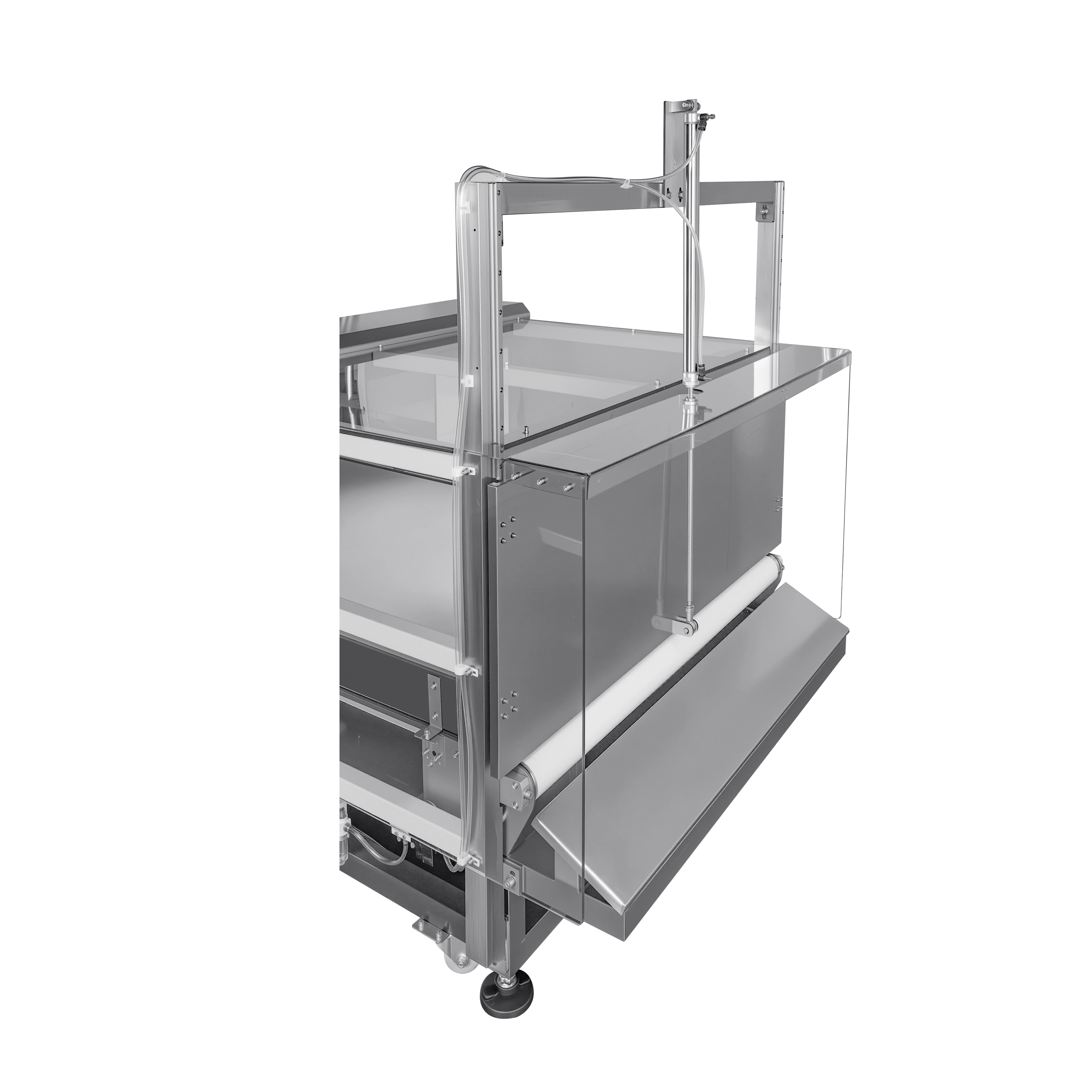 Metal Detector with Four-Transparent Covers for Electronic Products