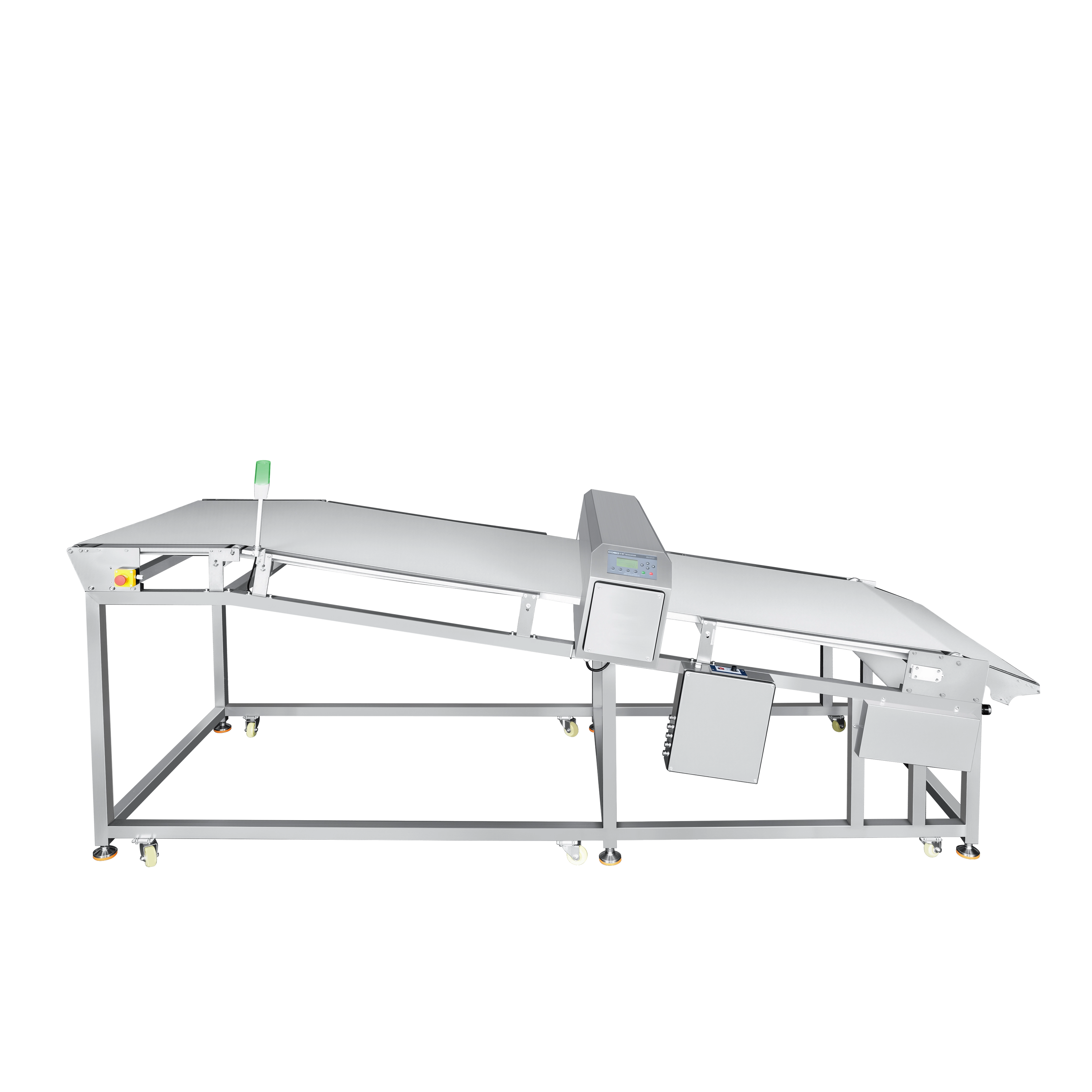 Inclined Metal Detector for Bakeed Goods 