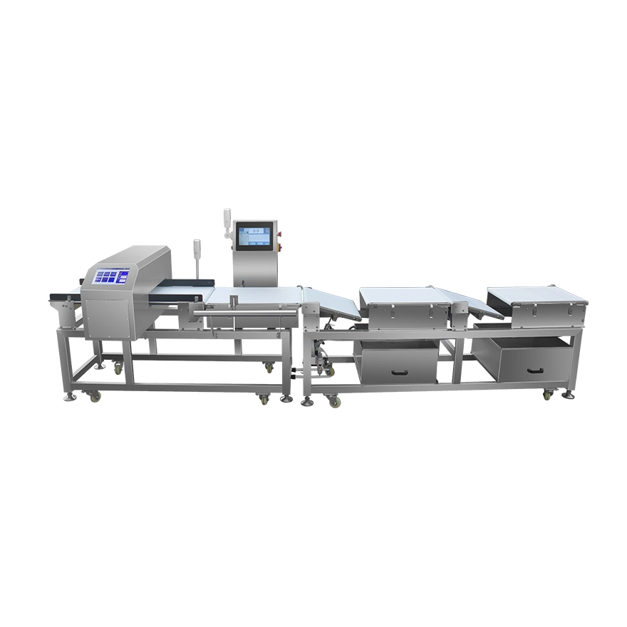 Combined Metal Detector and Checkweigher for Food Packaging