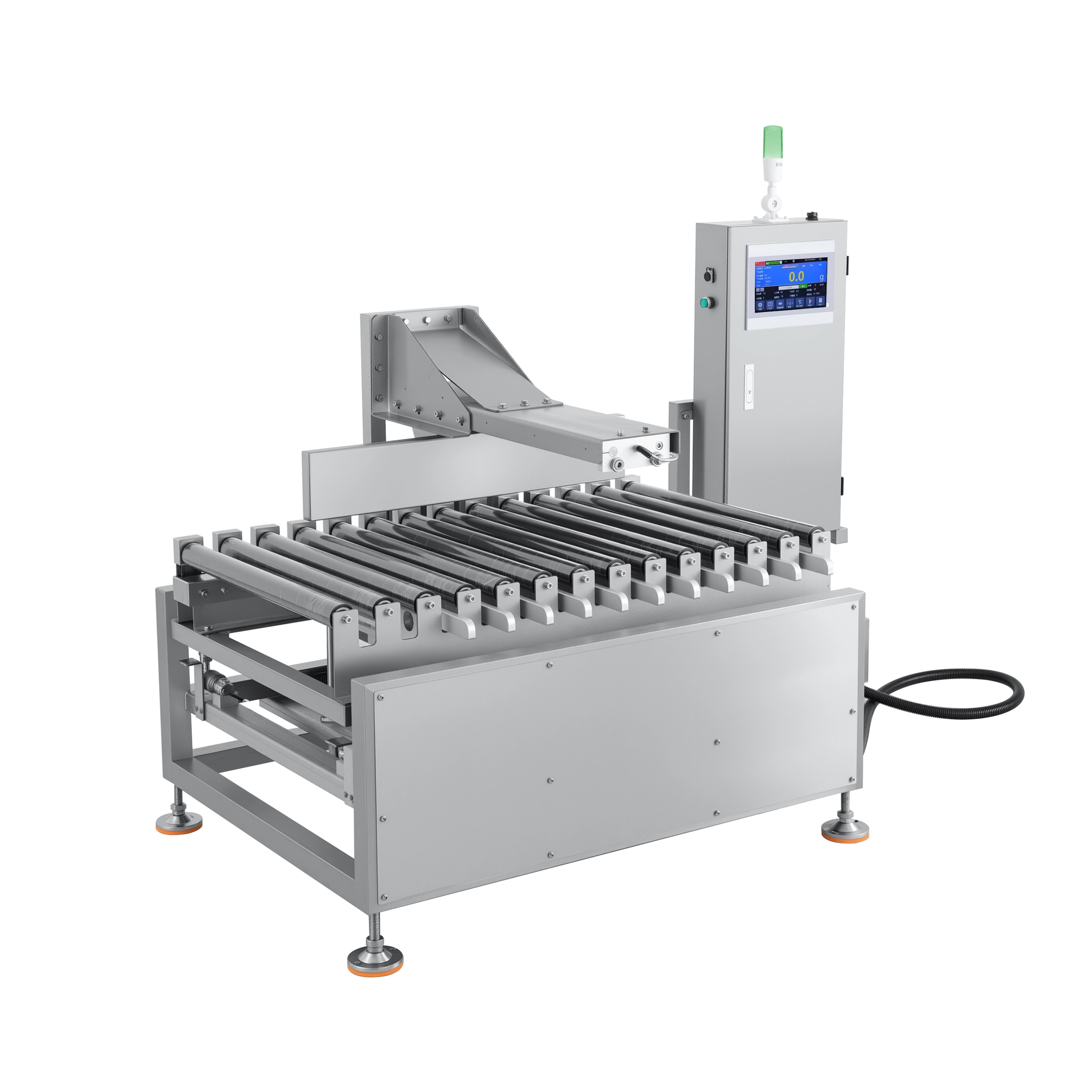 Single -Section Roller Checkweigher for 25 kg Heavy Boxes