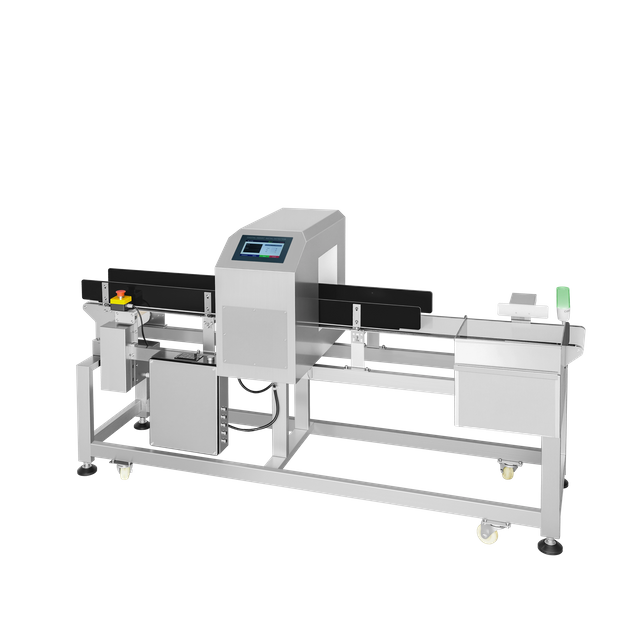 Metal Detector with Pusher Rejection for Medium Sized Products
