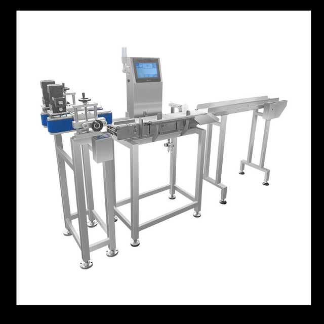 Checkweigher for Bottles with Clamping Mechanism 