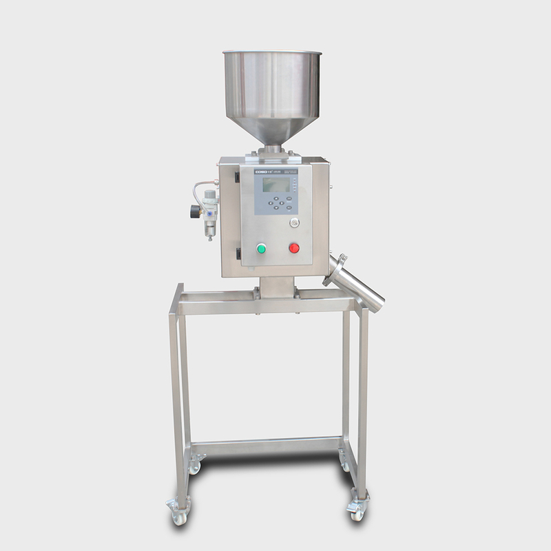 Food Metal Detector Vertical Type Connect With Multi-head Weighing Filling Feeder