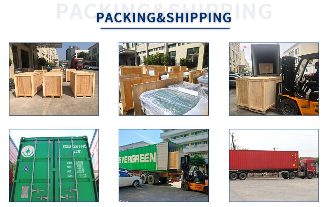 Secure wooden case packing for safe transit