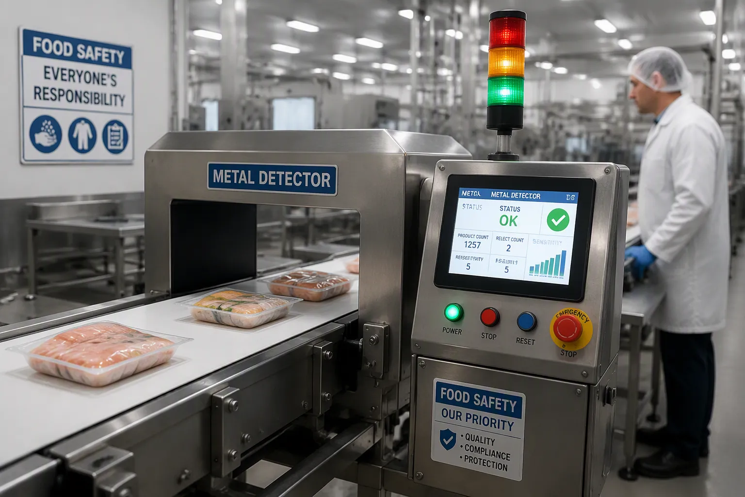Metal Detector for Food Industry: Safety Compliance Guide
