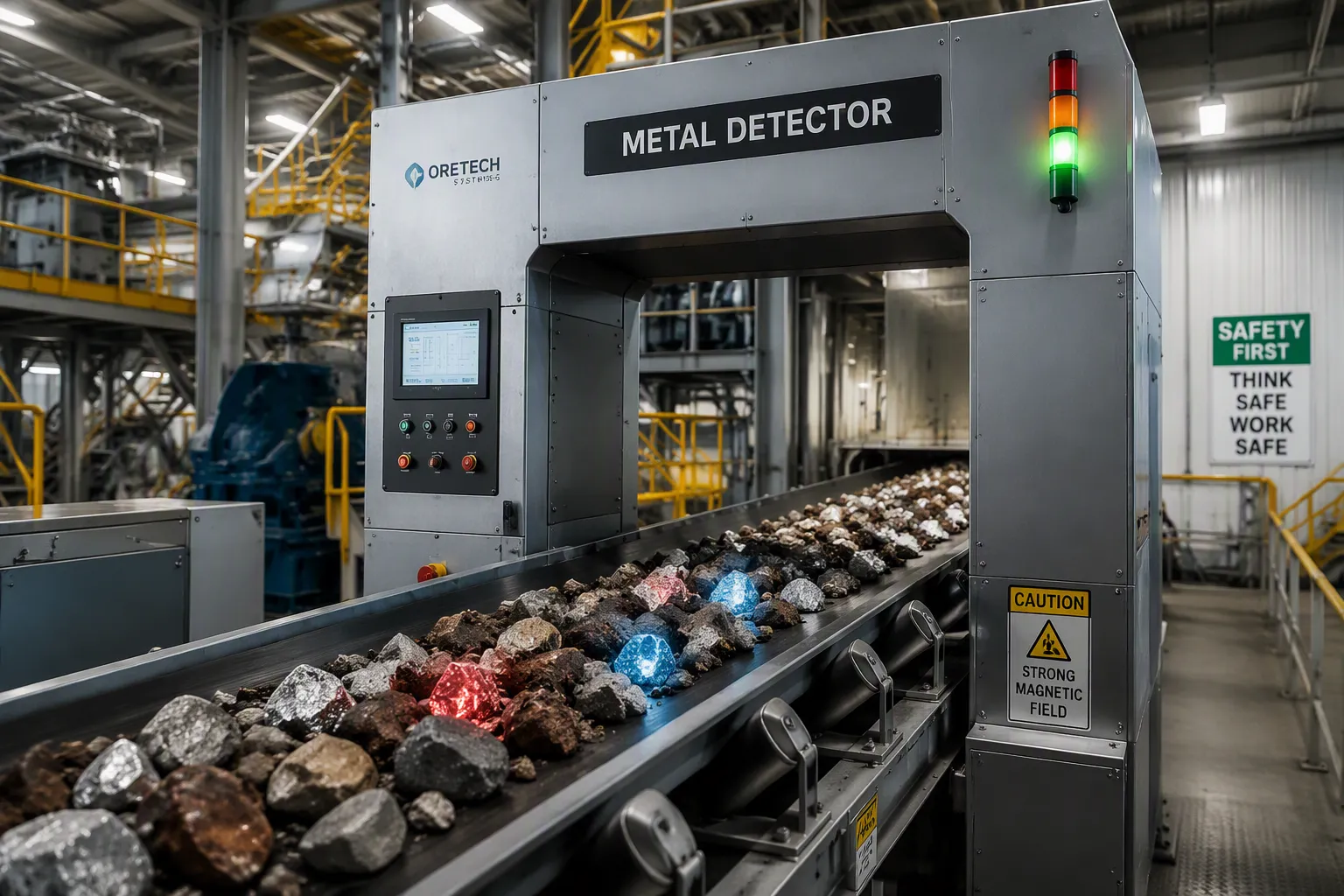 Metal Detectors for Mining & Materials Processing