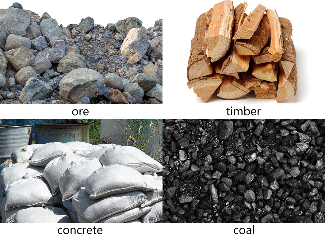 Industrial metal detector scanning raw coal on a mining conveyor belt